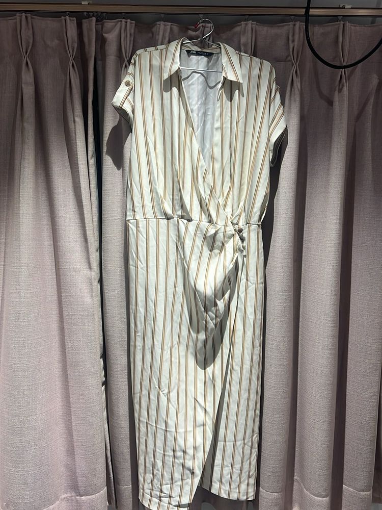 Zara Over Lap Dress