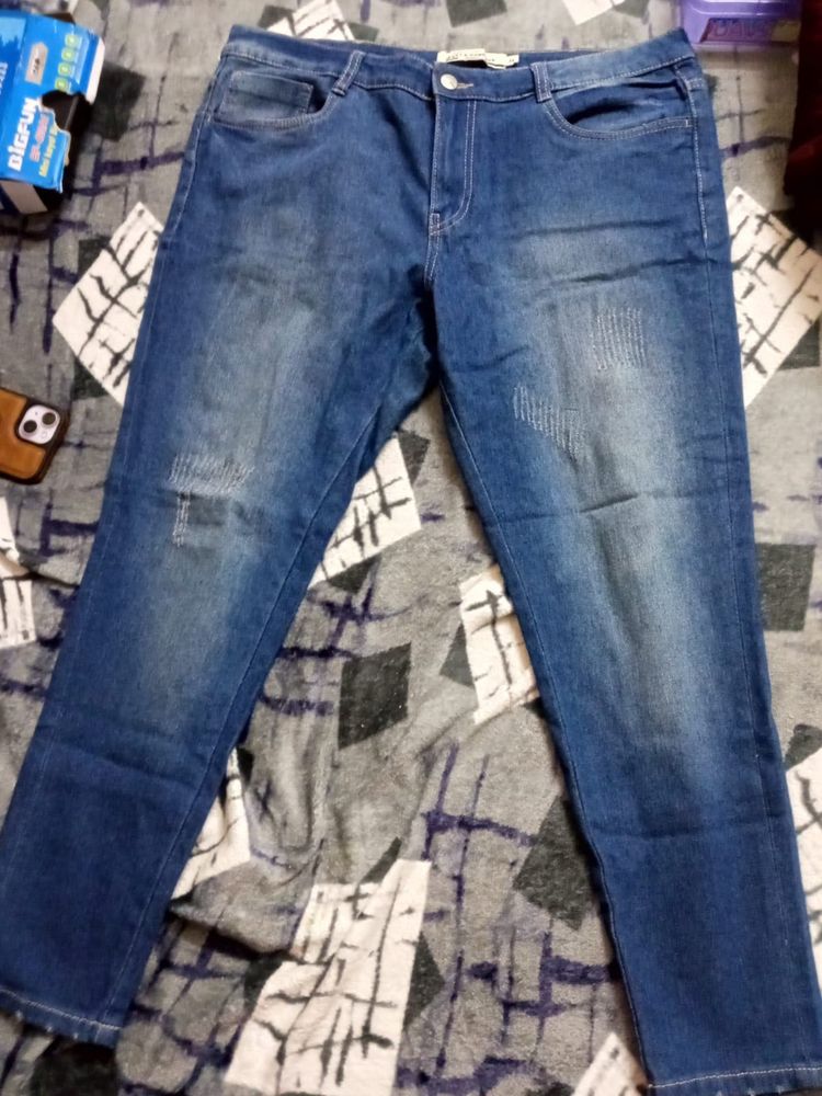 Dark Wash Denim Jeans