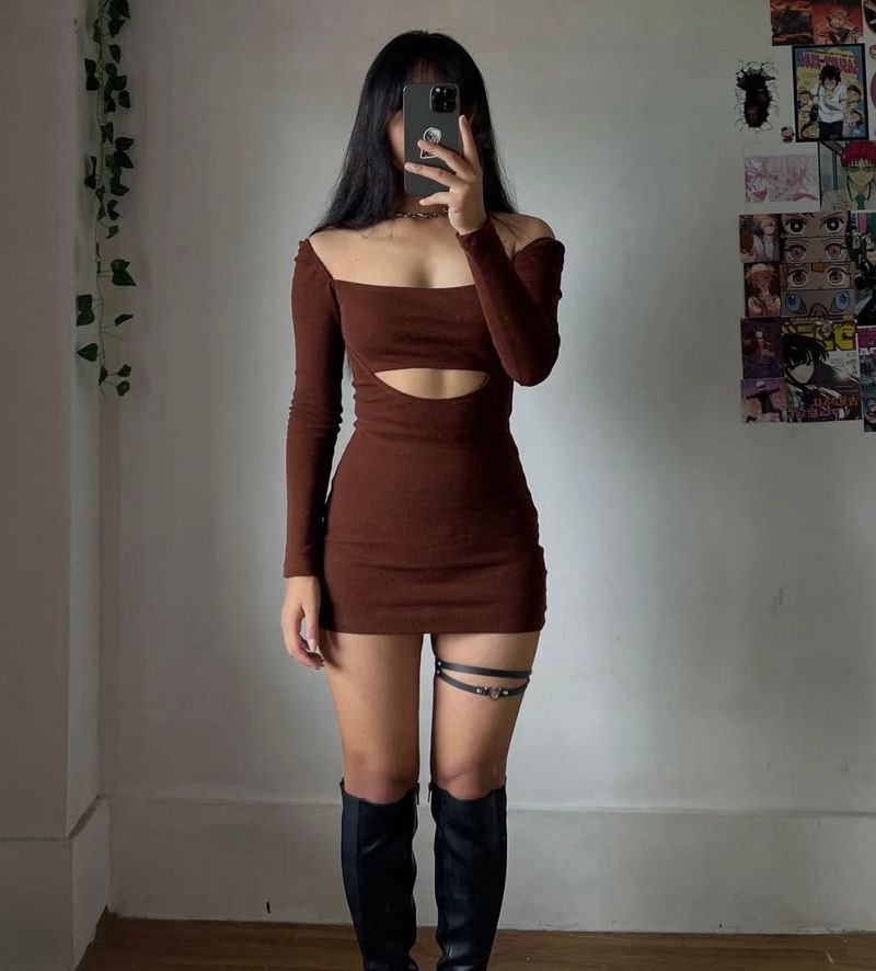 Brown Anna Dress🤎