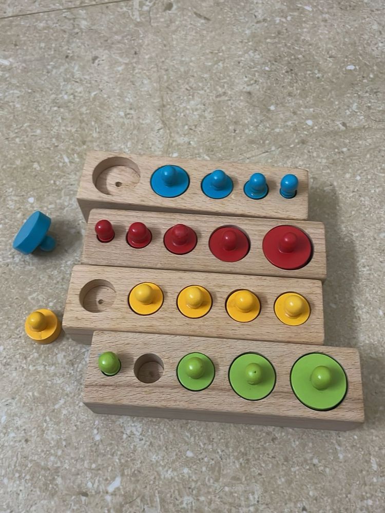 Colorful Wooden Stacking Toy