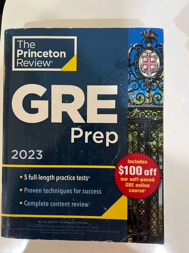 GRE Prep 2023