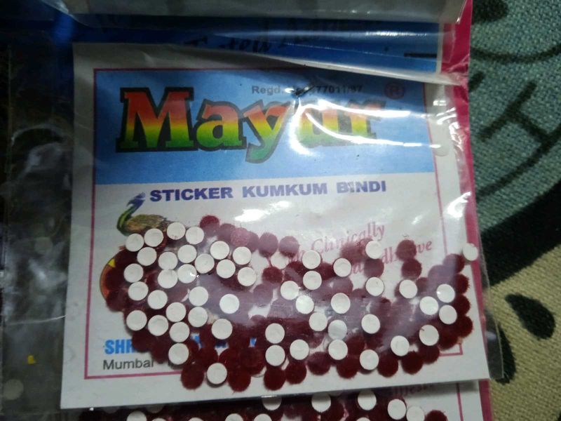 Mayuri Sticker Kumkum Bindi