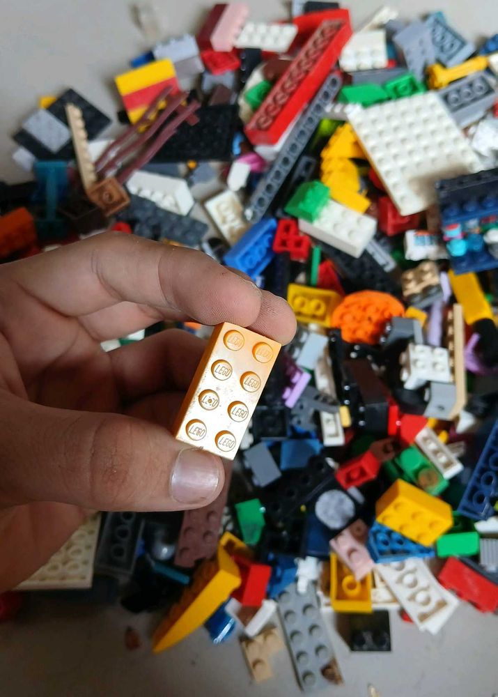 Building bricks and old toys