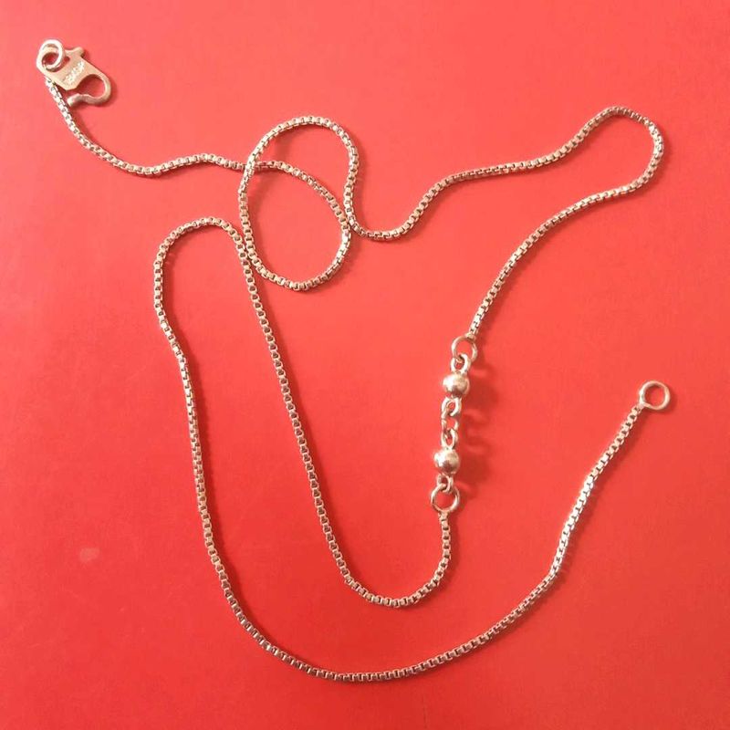 Sterling Silver Box Chain