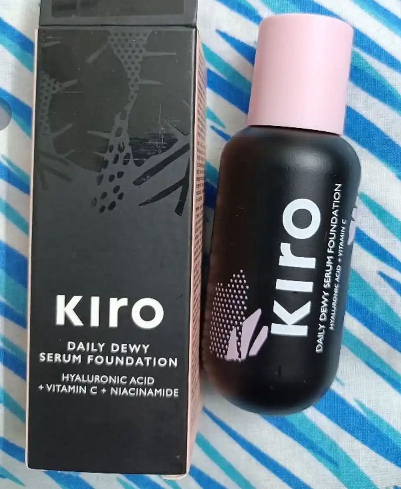 Kiro Daily Dewy Serum Foundation shade 01 peachy