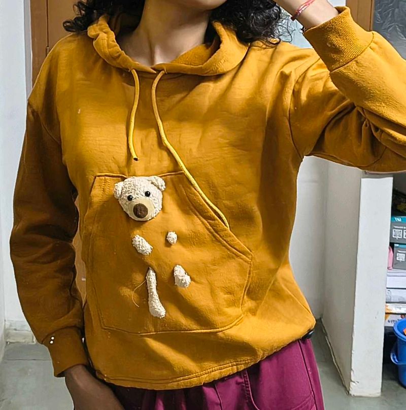 Cute Teddy Bear Hoodie