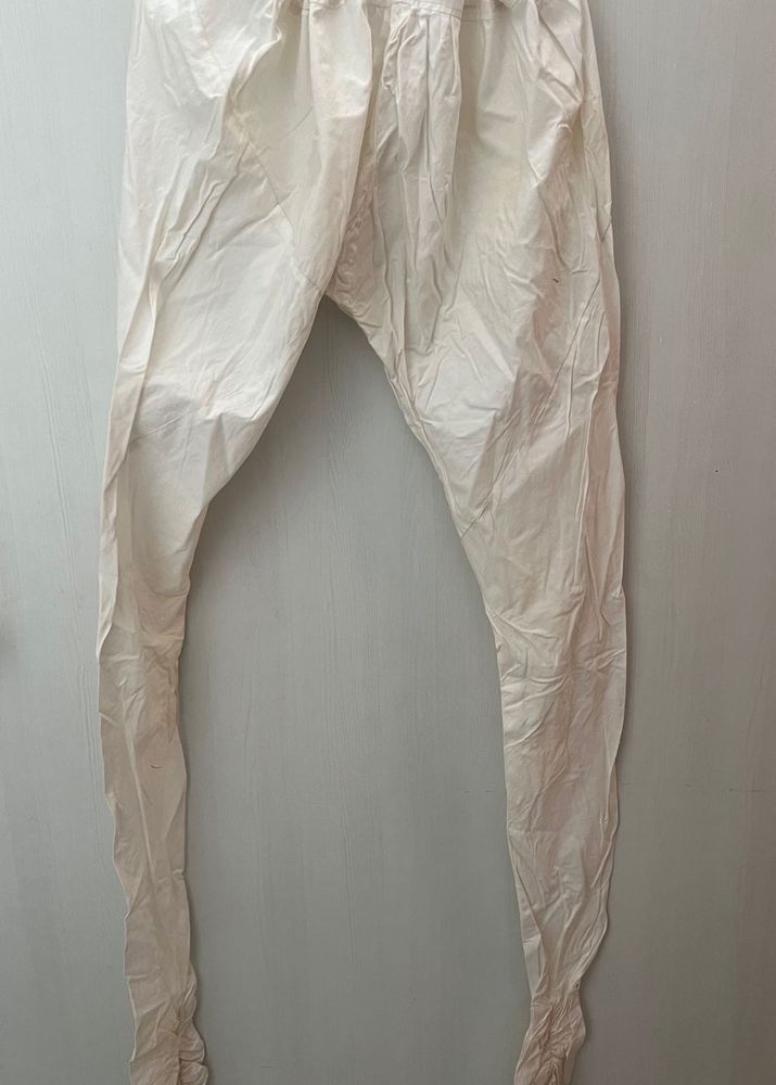 white long salwar