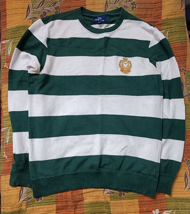 Striped Green Sweater