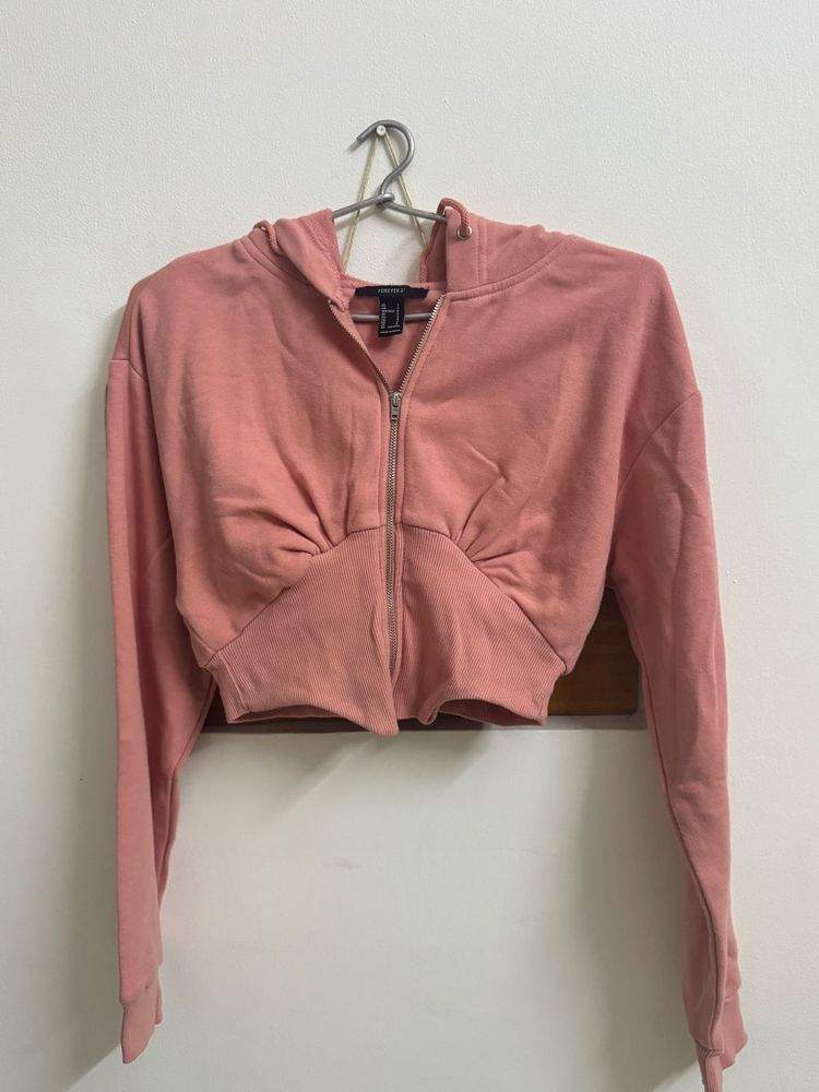 Forever 21 Cropped Hoodie