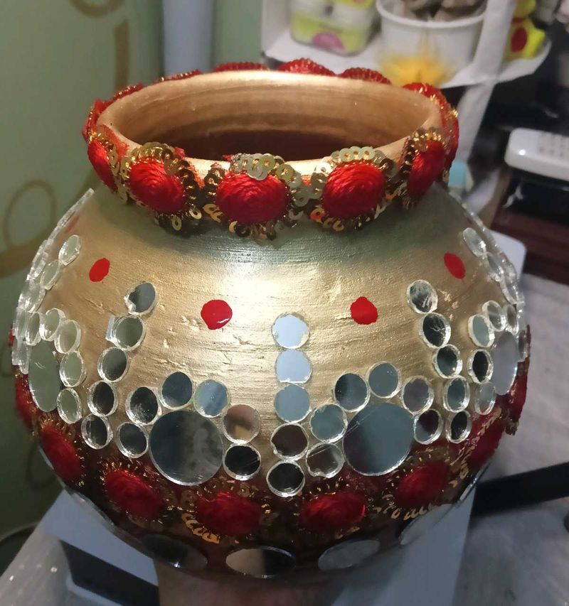 Decorated Matka For Wedding &amp; All