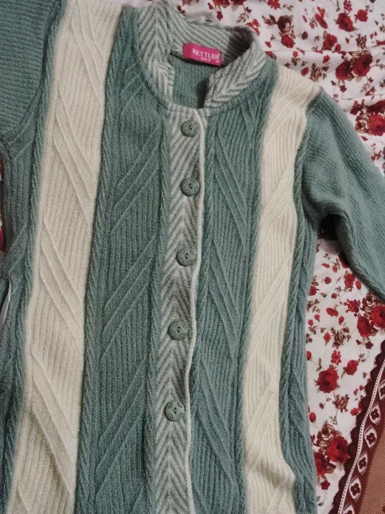 Striped Knit Cardigan