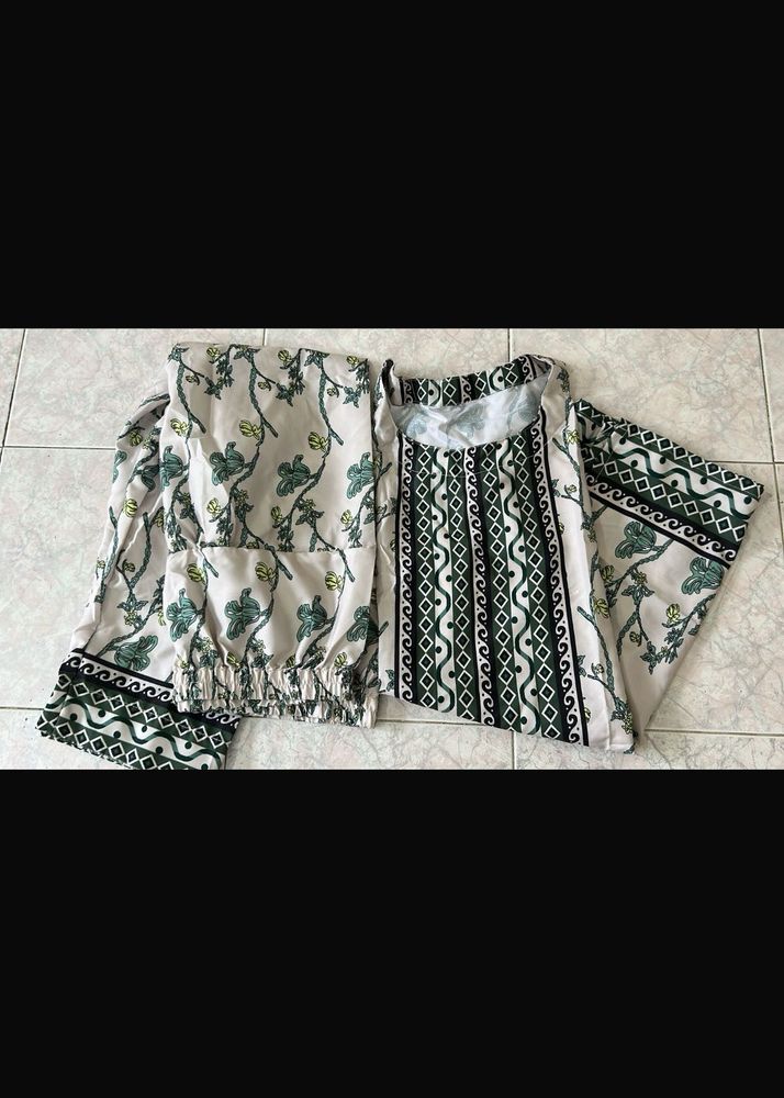 Most Hot Print Turkish Cord Set
