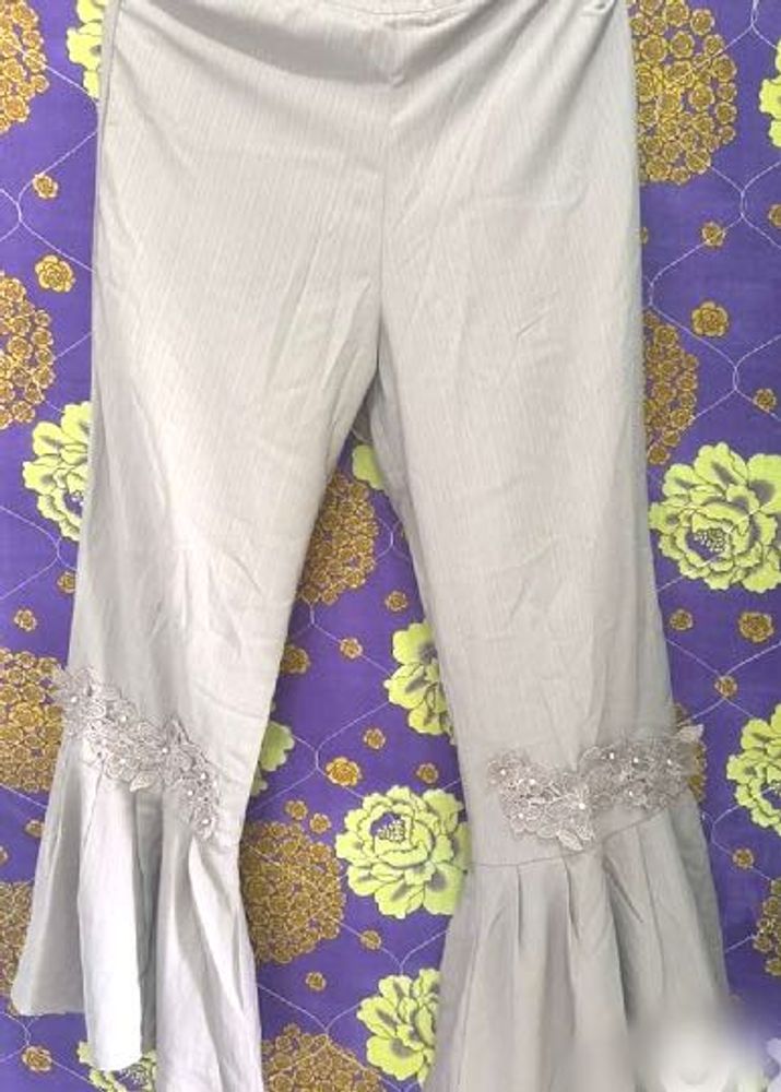 Elegant Flared Bottom Pants