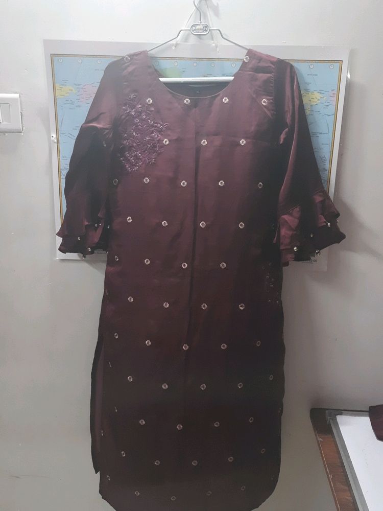 Party Wear Kurta Plazo Set
