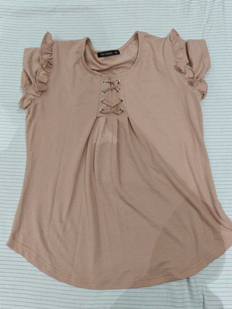 Peach Color Top