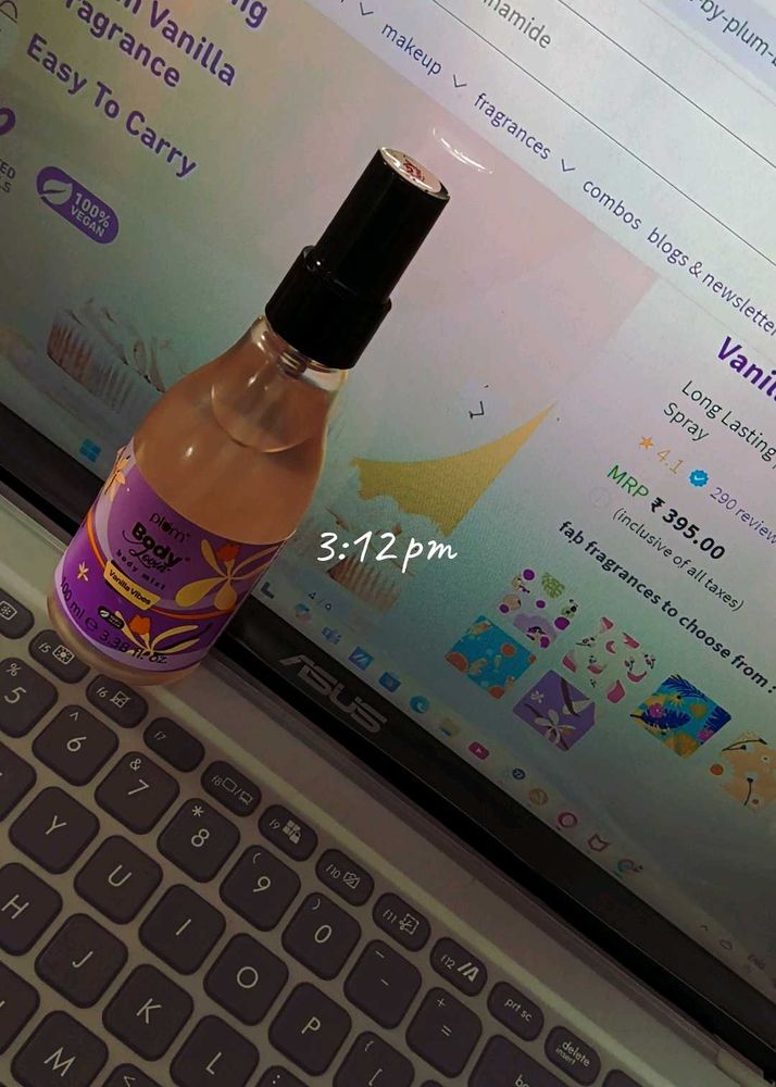 Plum Vanilla Vibes🧁 100ml Body Mist
