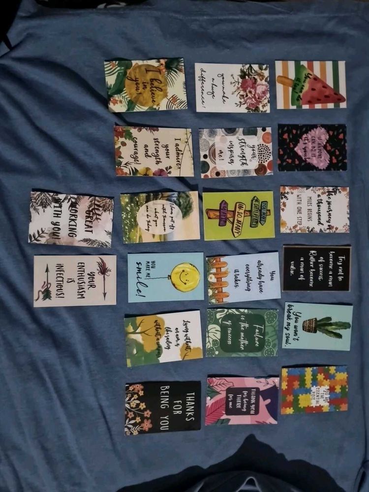 20 Motivational Cards