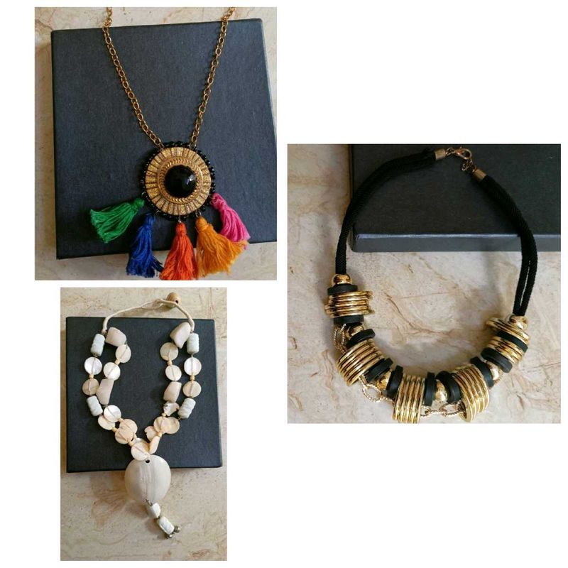 Three Neckpieces