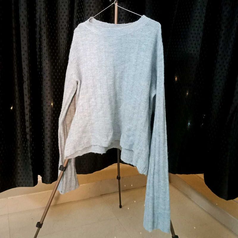 Baby Blue Knit Sweater