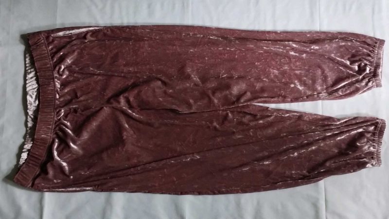 Velvet Joggers