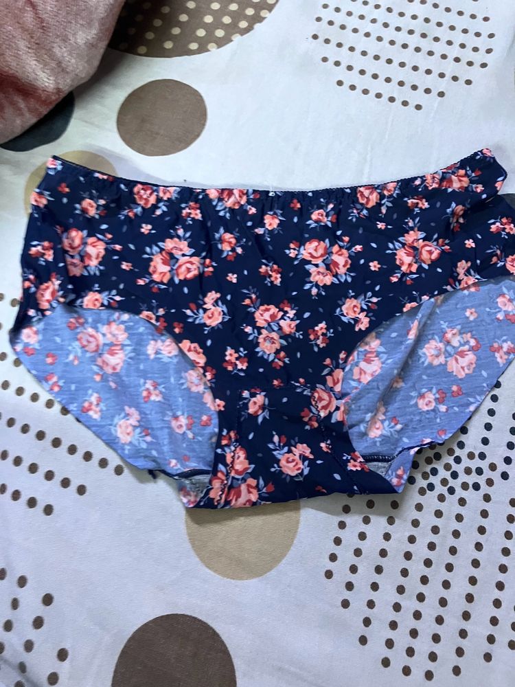 Floral Print Underwear