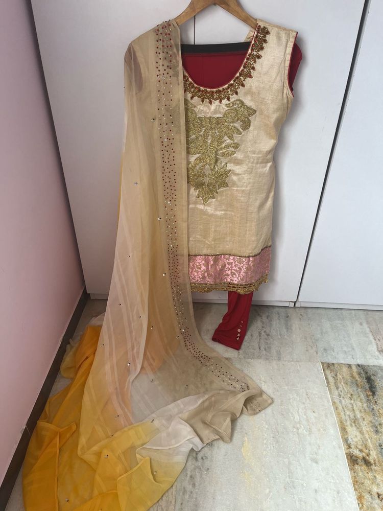 new silk Salwar Suit
