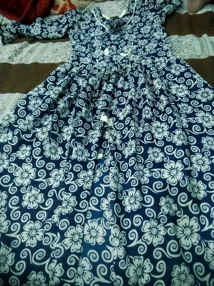 Frills Gown