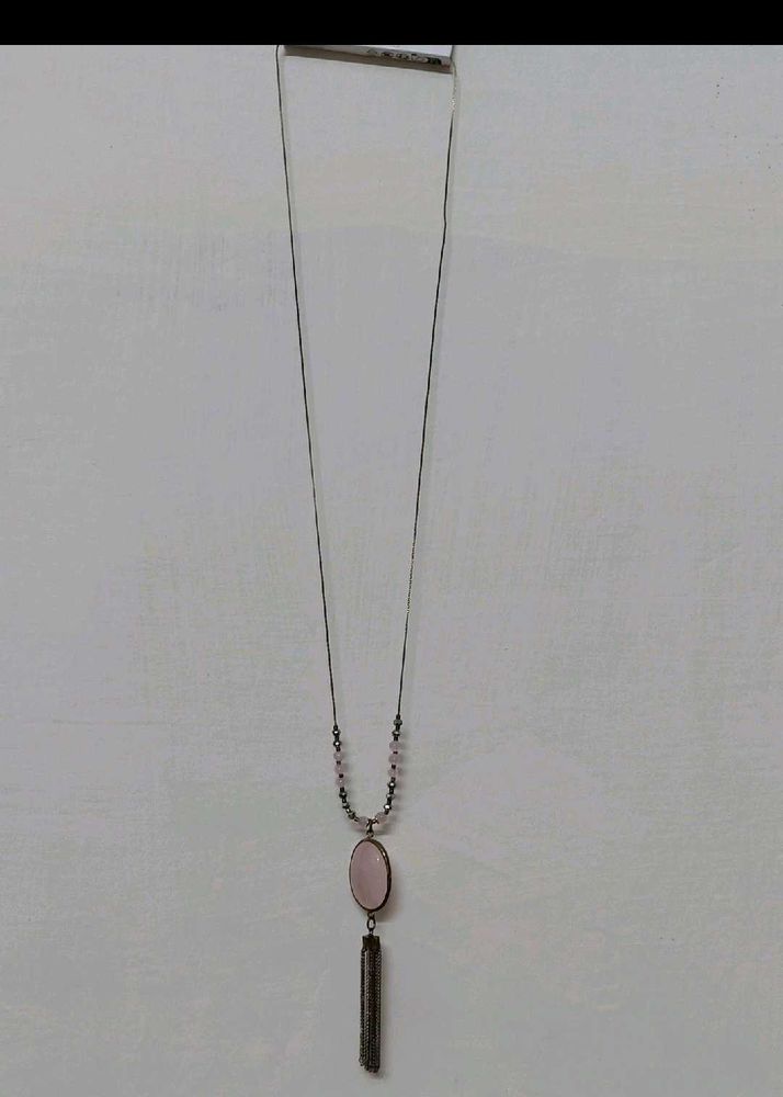 Pink Stone Statement Neckpiece