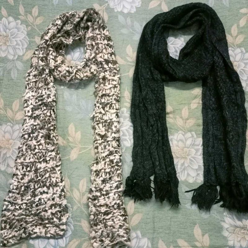 Stylish Scarf Bundle - Two Scarves