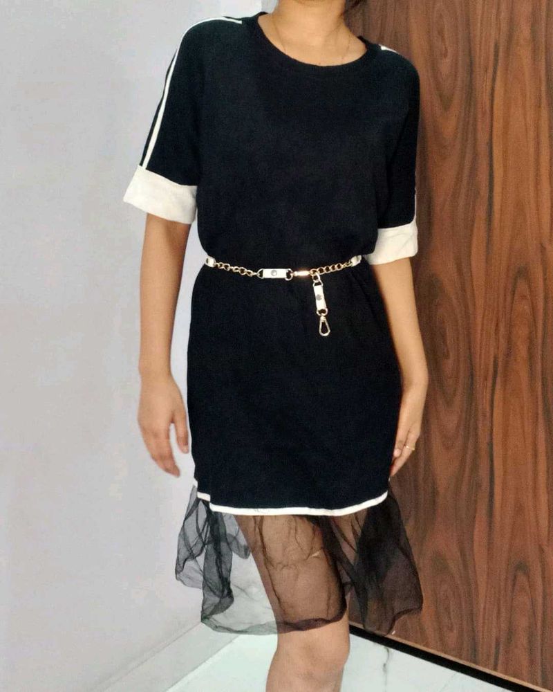 Black T-Shirt Dress