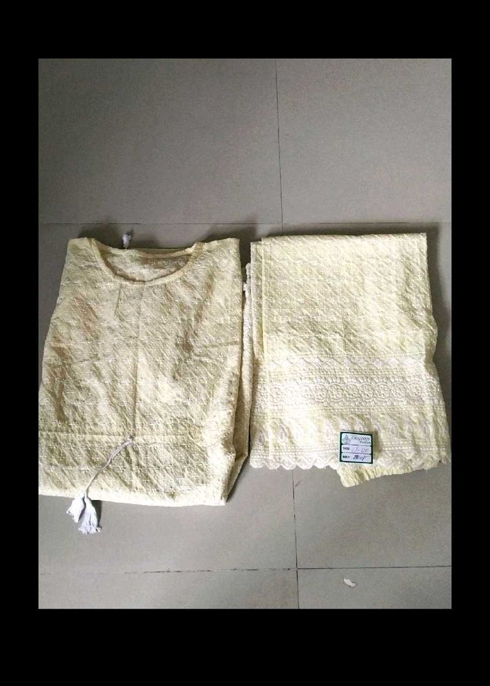 Chikankari Coord Set(Xl)