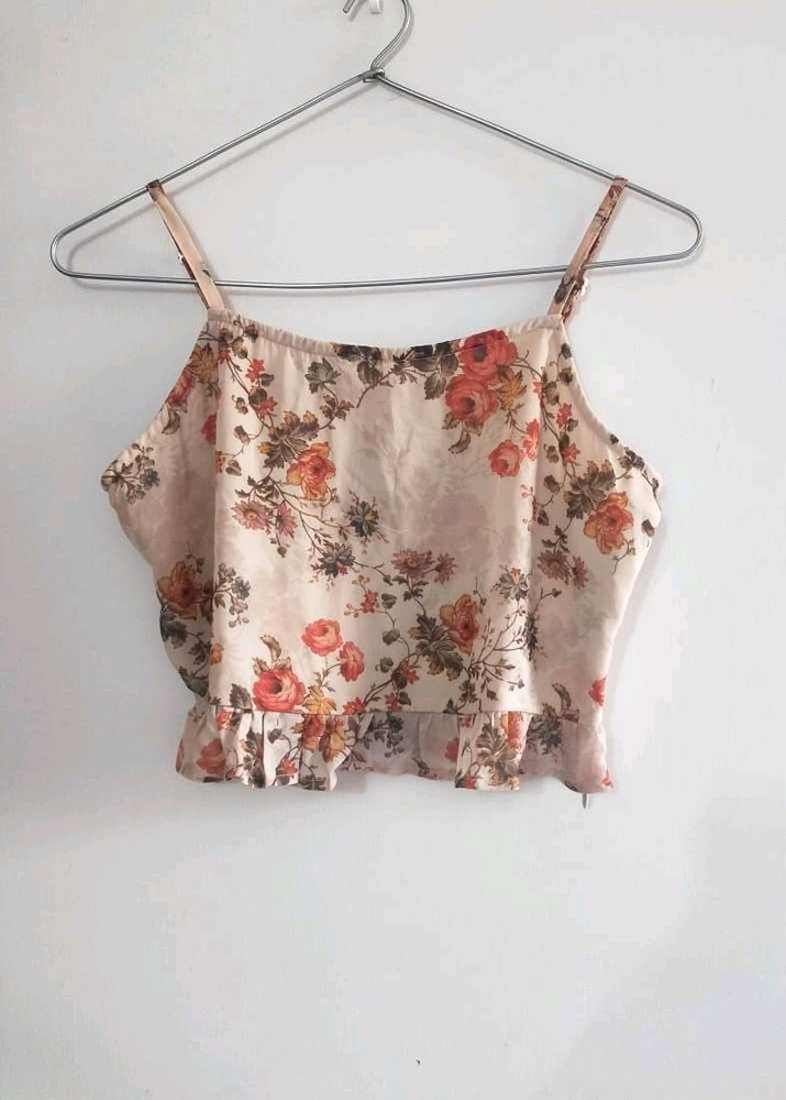 Floral Print Cami Top
