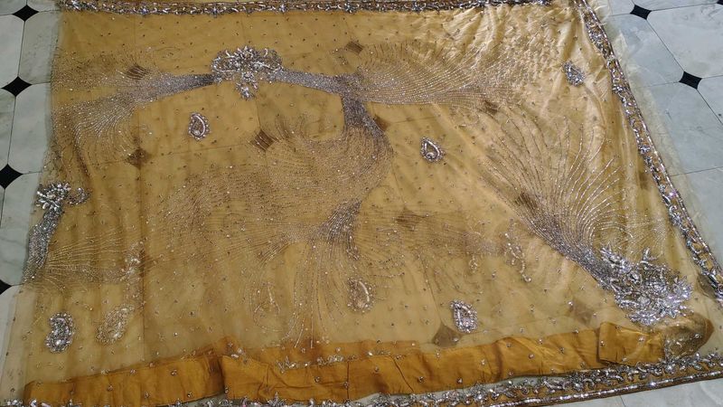 Worked Saree