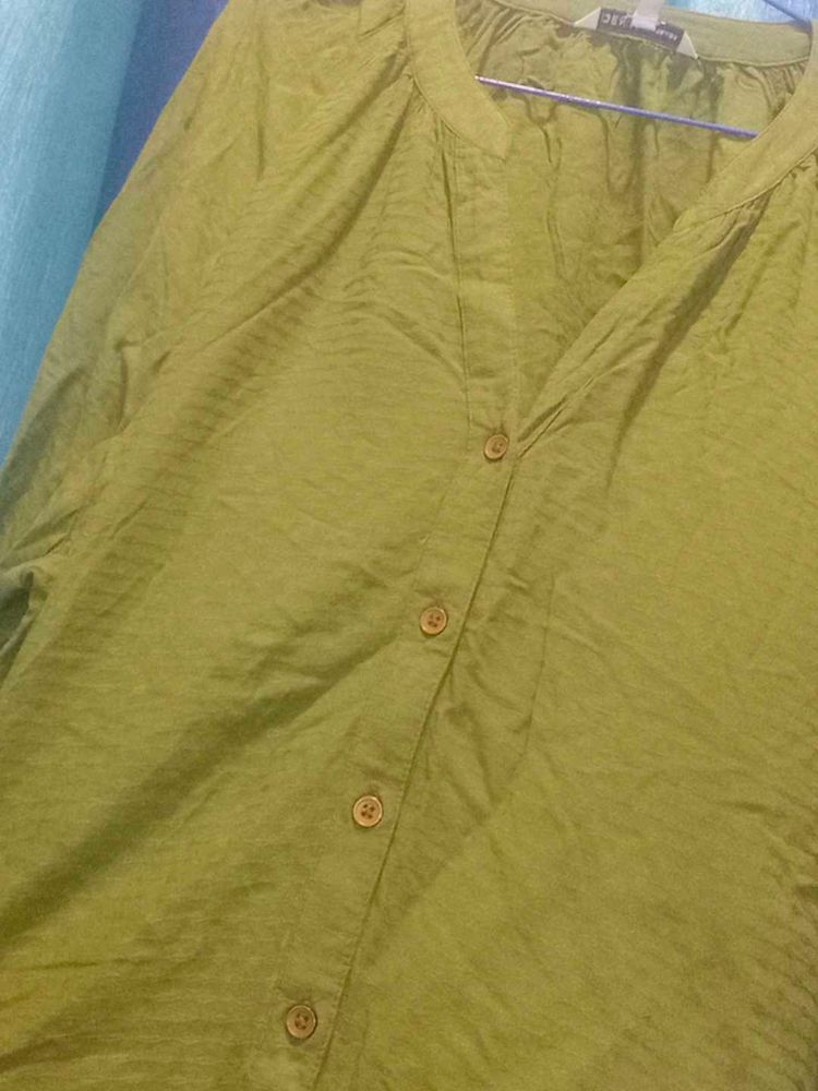 3xl Olive Green Shirt
