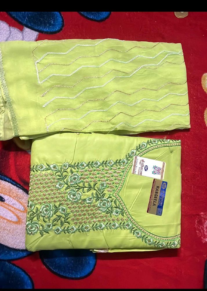 Women Unstitched Dress Material