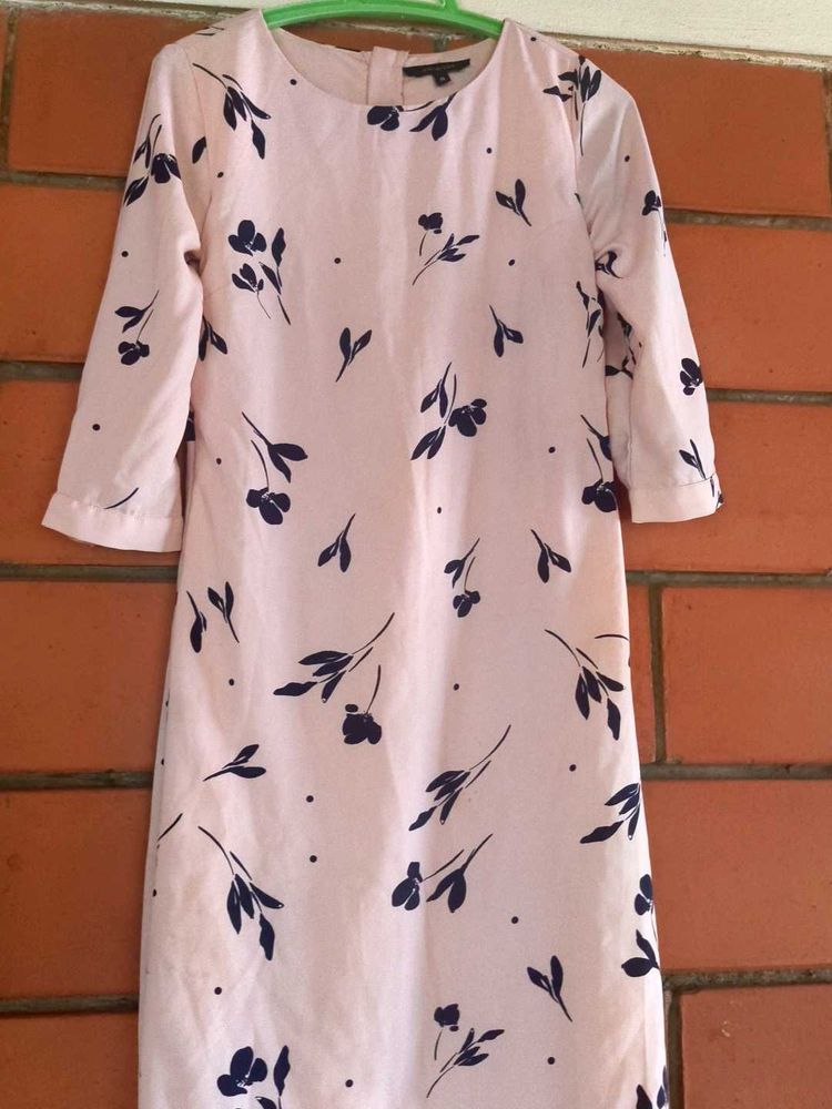 Floral Print Shift Dress