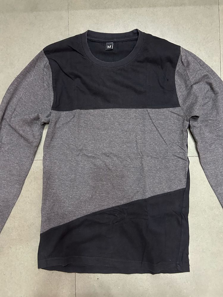 Black and Grey Size M t-shirt.