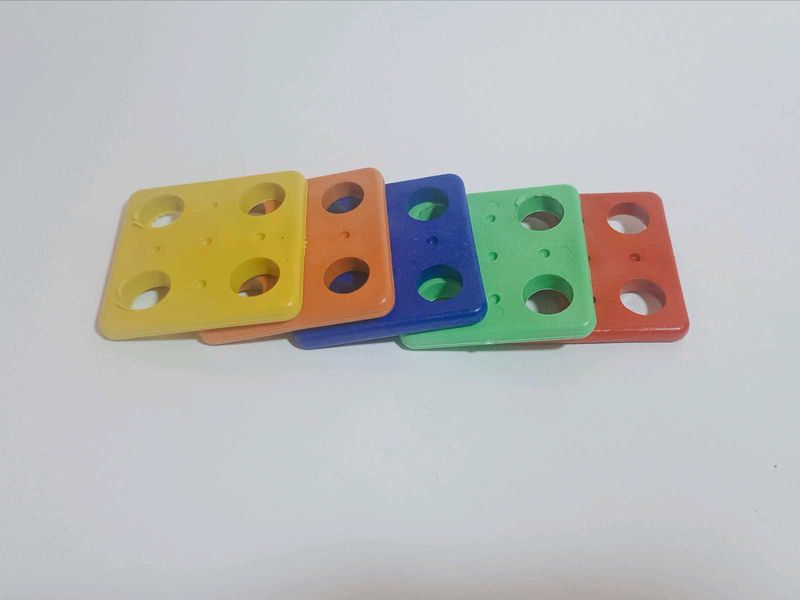Brand New Colorful Plastic Toy Pieces