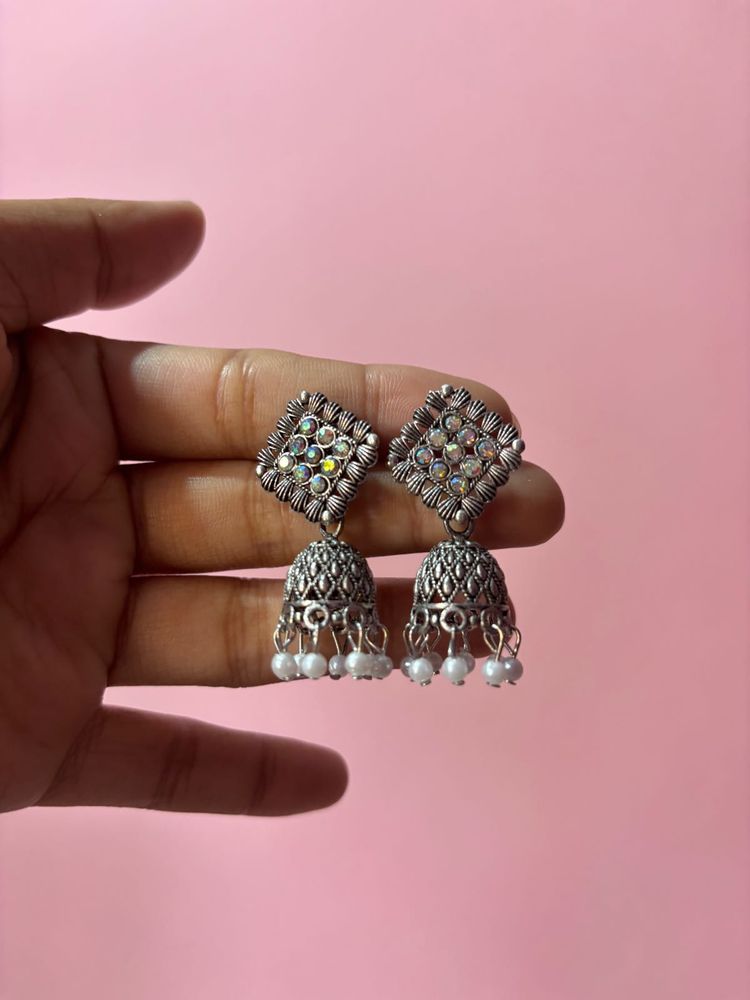Oxidised Earings