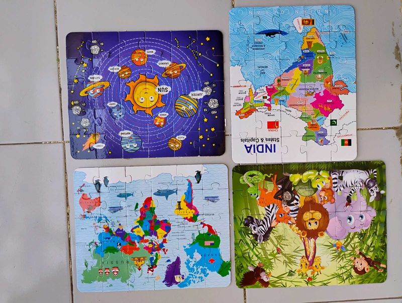 Kids 4 In 1 Puzzle