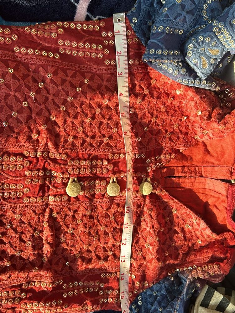 Almost new party wear kurta . used only once