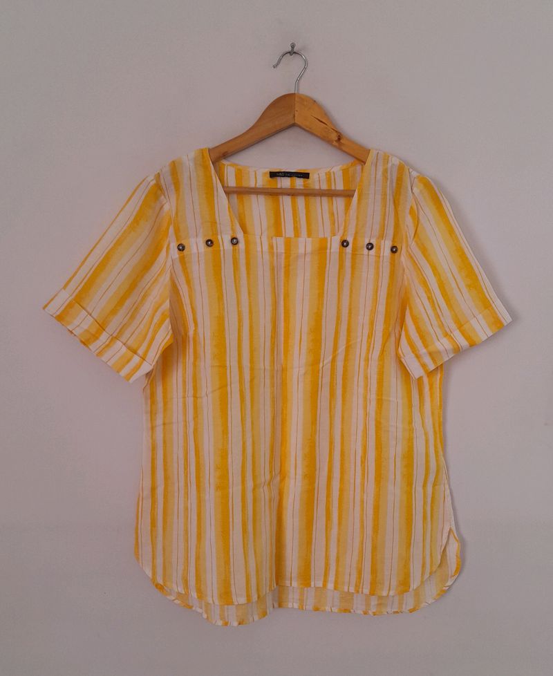 Marks And Spencer Striped Top For Women