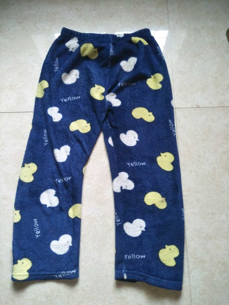 Cute Duck Print Pants