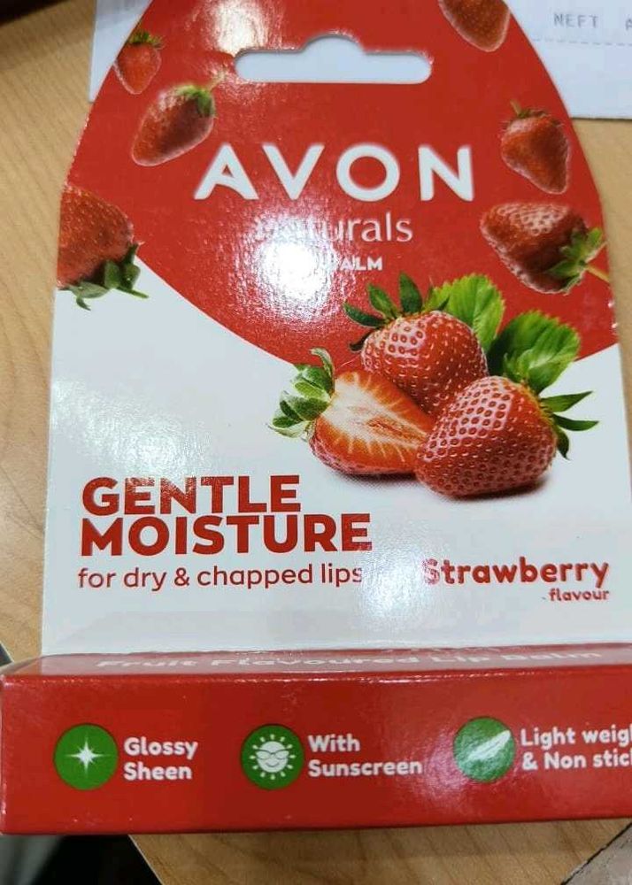 Avon Strawberry Lip Balm