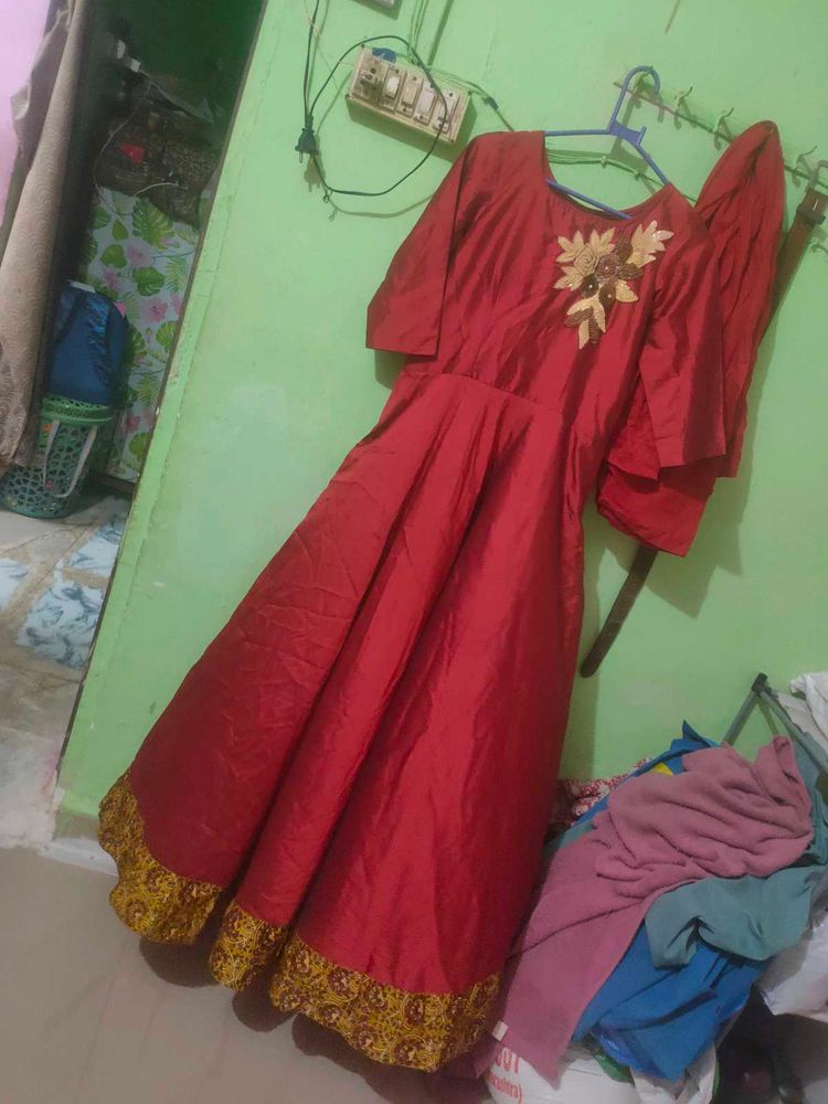 Full Heavy Layer Barbie Doll Gown With Leggings
