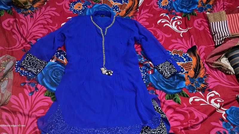 Elegant Blue Kurta