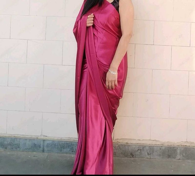 Prestiched Saree