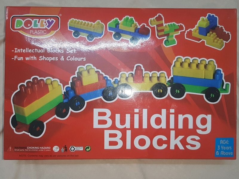 Building Blocks (64-piece Set) &amp; SURPRISE FREEBIE!