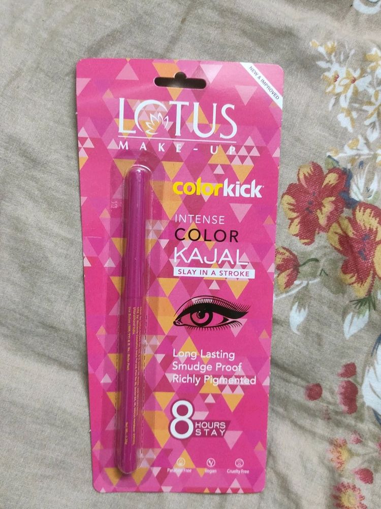 🎊Flat 50% Off-Lotus Colorkick Kajal Intense Black