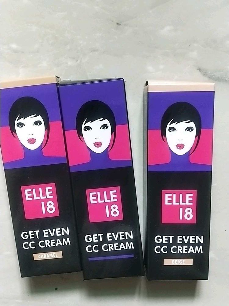 Sale !Elle 18 Cc Cream Combo